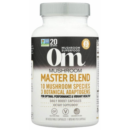 Om Mushrooms Master Blend Cp, 80 Cp