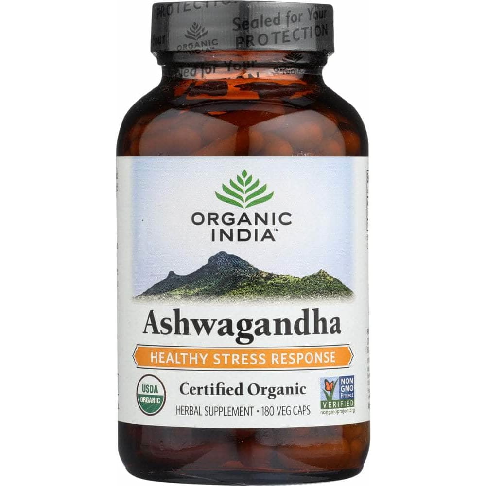 Organic India Ashwagandha, 180 Cp