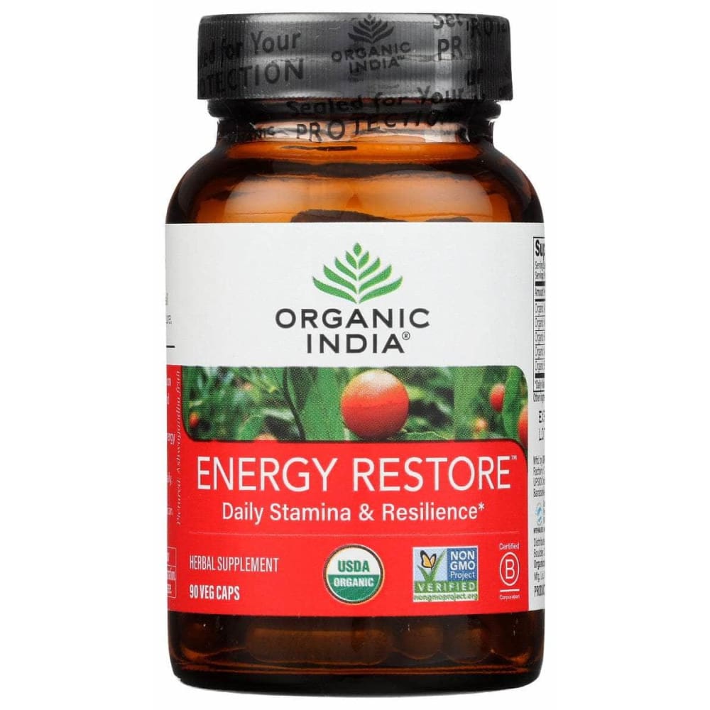 Organic India Energy Restore Cp, 90 Cp