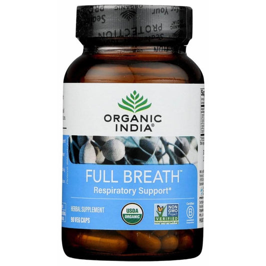 Organic India Full Breath Cp, 90 Cp