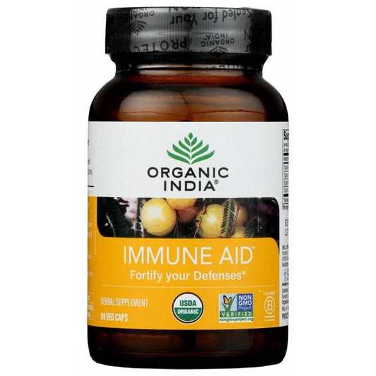 Organic India Immune Aid Cp, 90 Cp