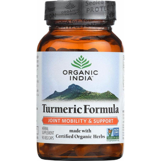 Organic India Turmeric Formula, 90 Veggie Caps