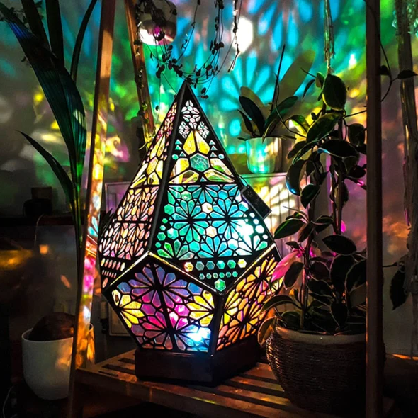 Bohemian Projection Lamp Colorful Night Light