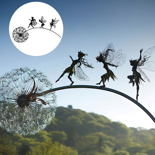 Fairy Steel Garden Sculptures