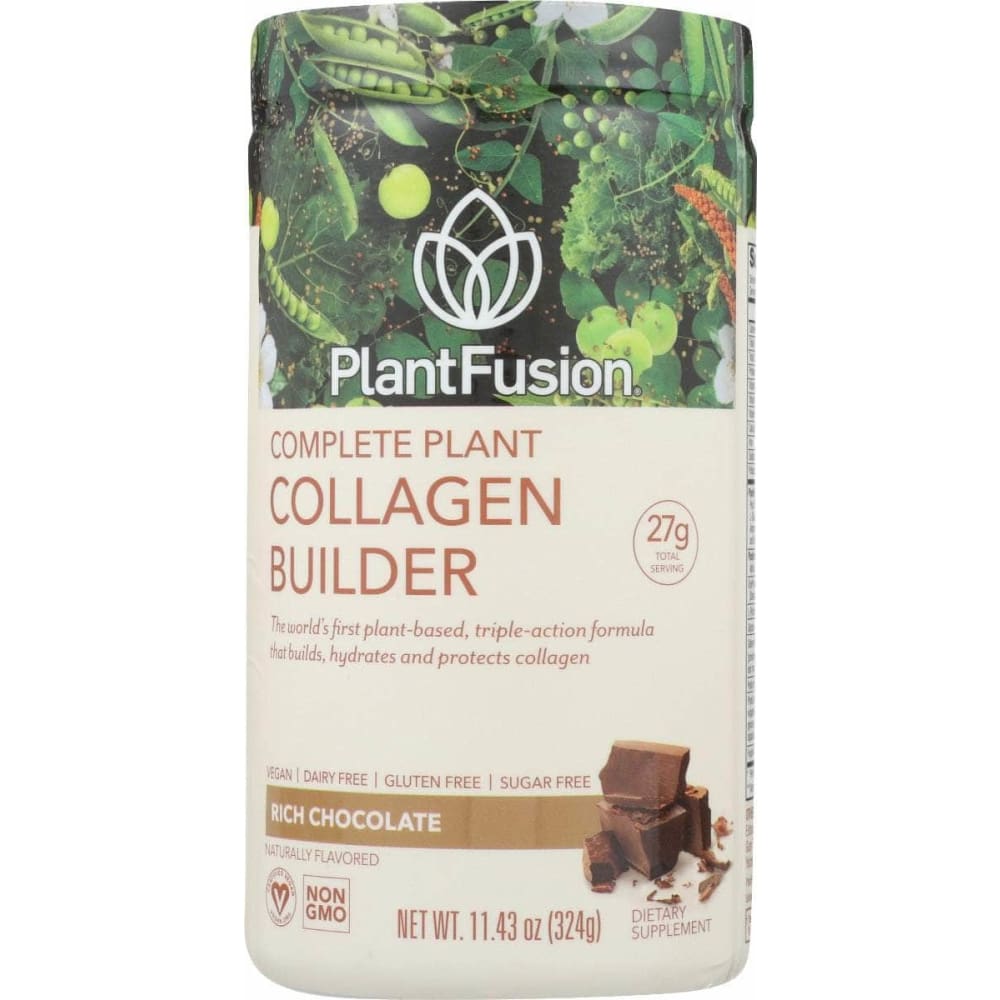 PLANTFUSION Collagen Chocolate Buildr, 11.42 oz