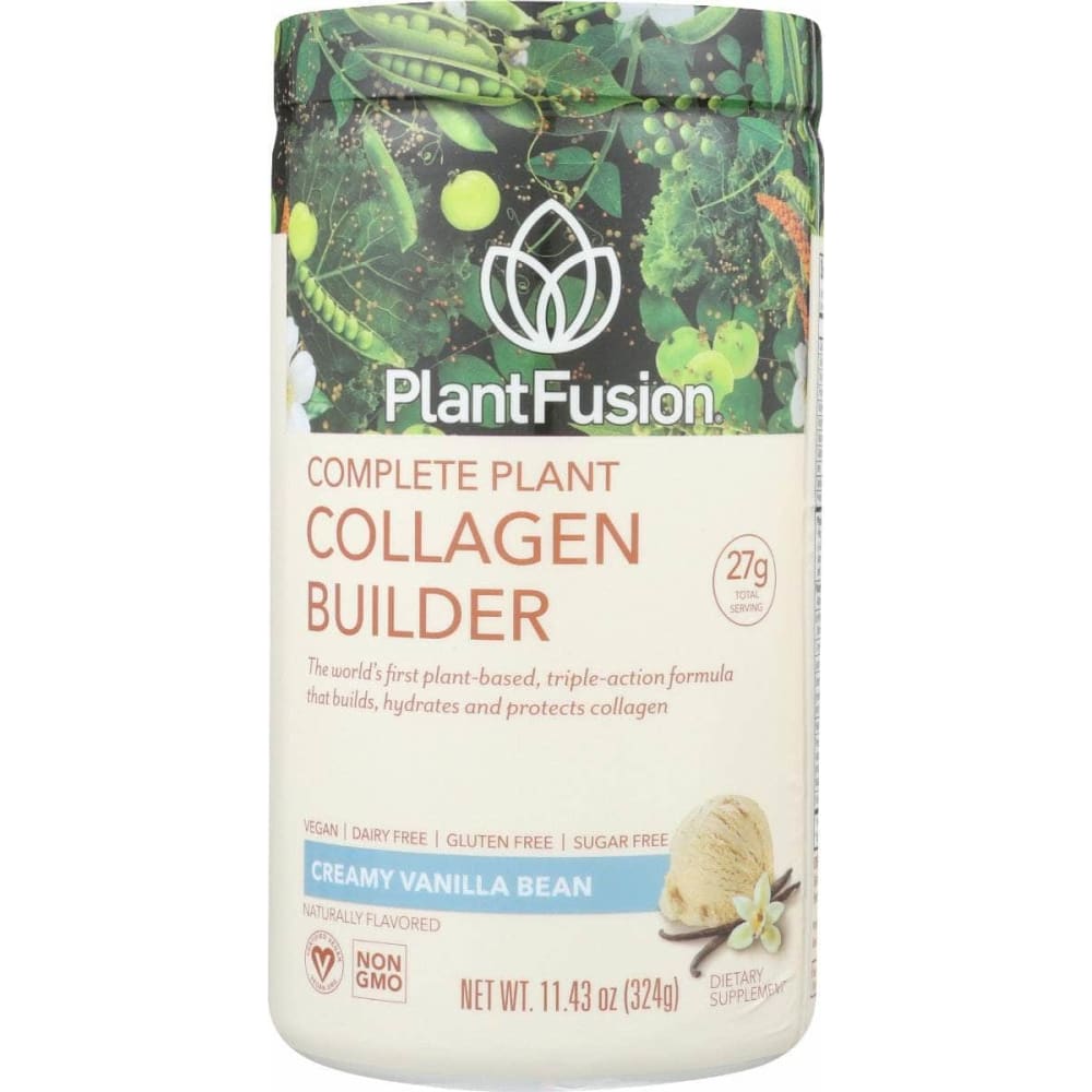 PLANTFUSION Collagen Vanilla Builder, 11.42 oz