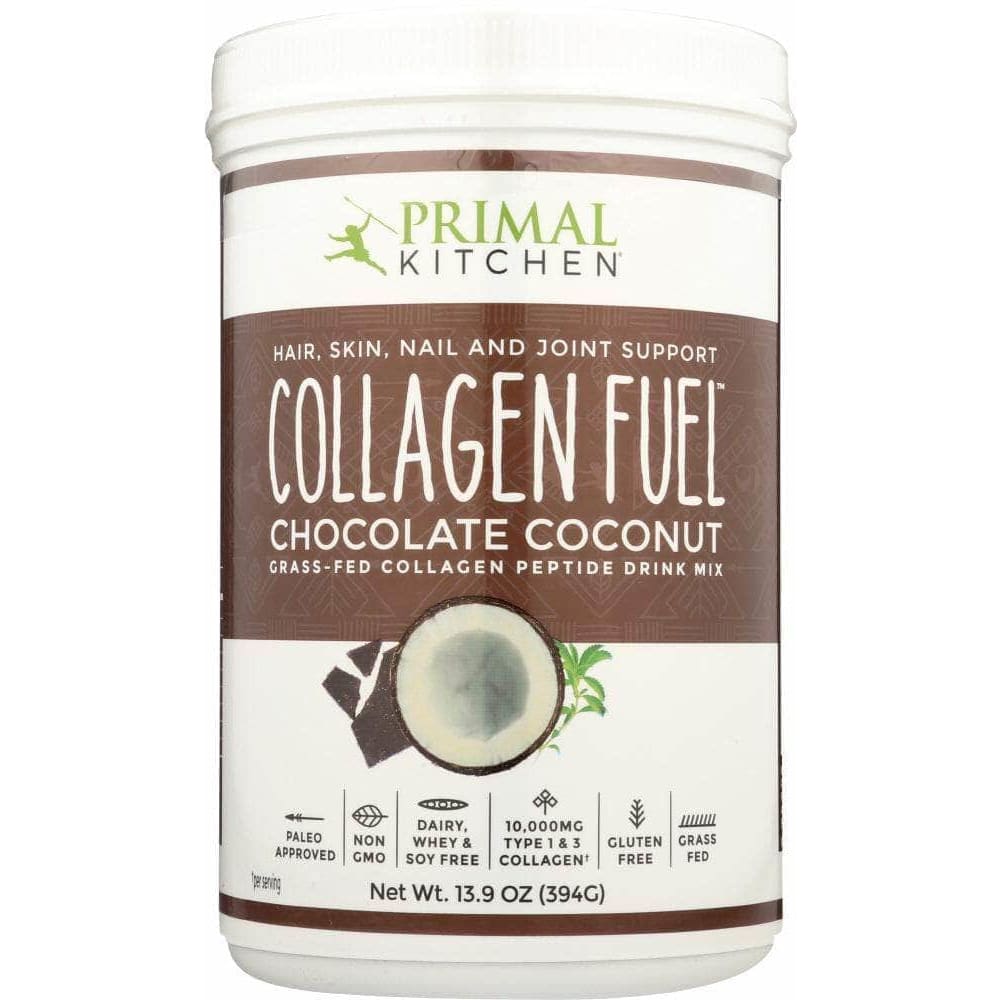 Primal Kitchen Collagen Fuel Chocolate Coconut, 13.9 Oz