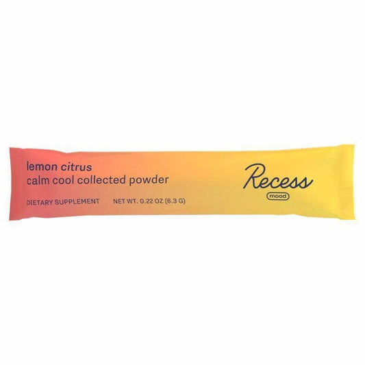 Recess Mood Power Packet Lemon Citrus, 0.22 Oz (Case of 5)