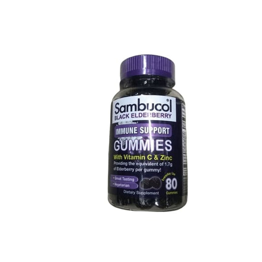 Sambucol Elderberry  Immune Gummies, 80 Count