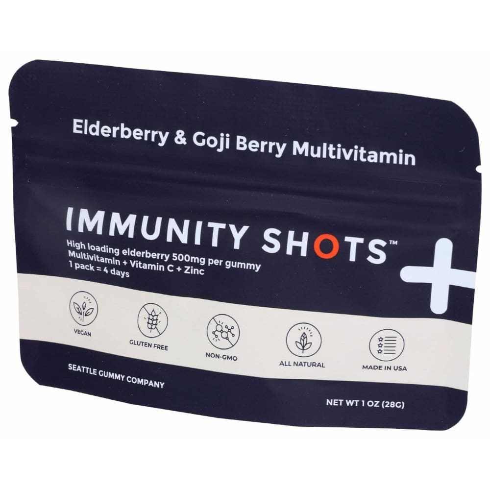 Seattle Gummy Company Multivitamin Gummy Elderberry & Goji, 1 Oz (Case of 5)