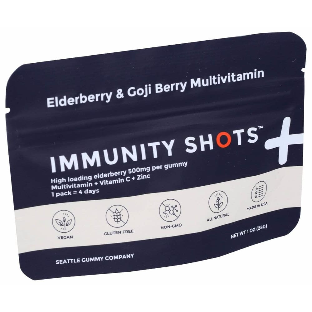 Seattle Gummy Company Multivitamin Gummy Elderberry & Goji, 1 Oz (Case of 5)