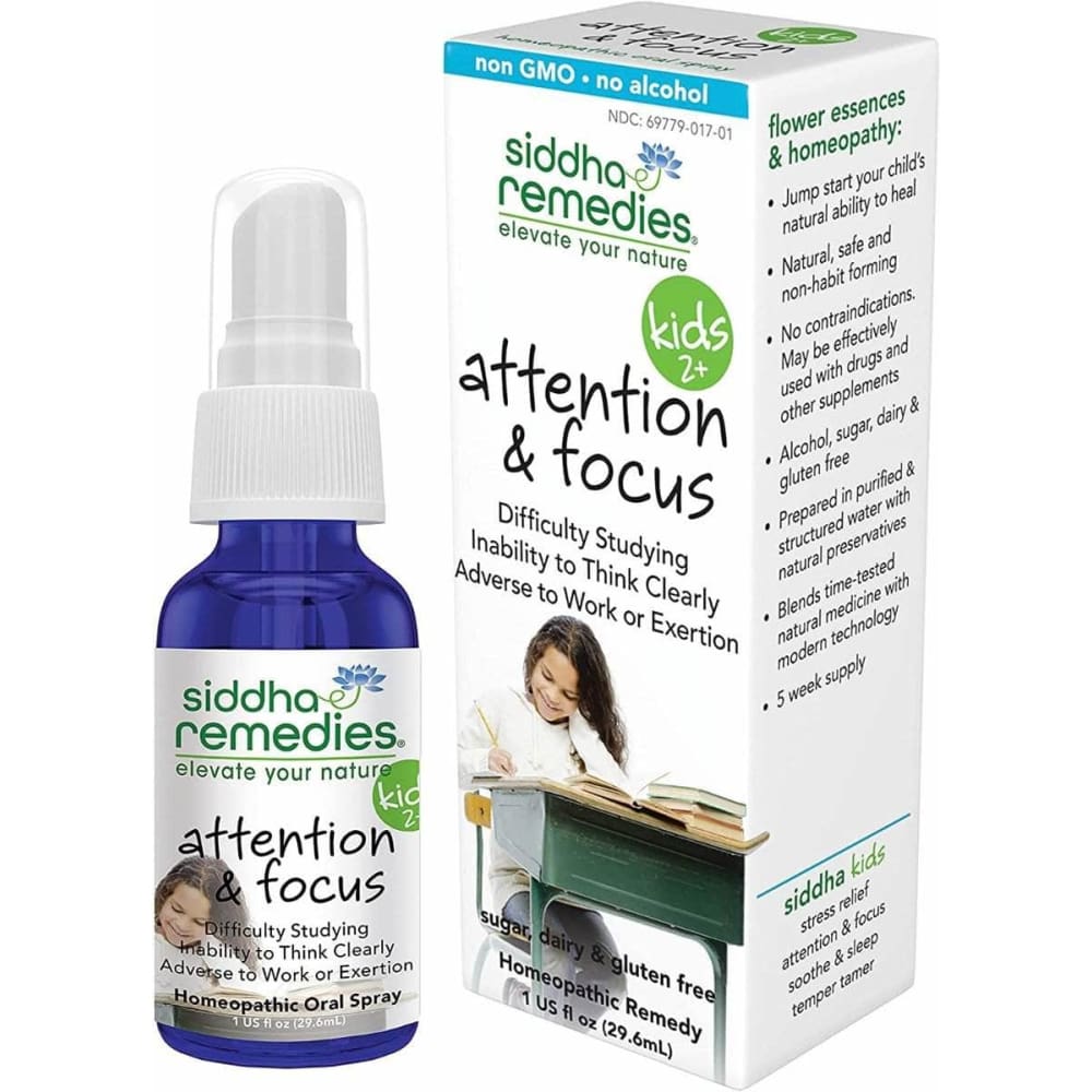 Siddha Remedies Attention & Focus Kids Sp, 1 Fo