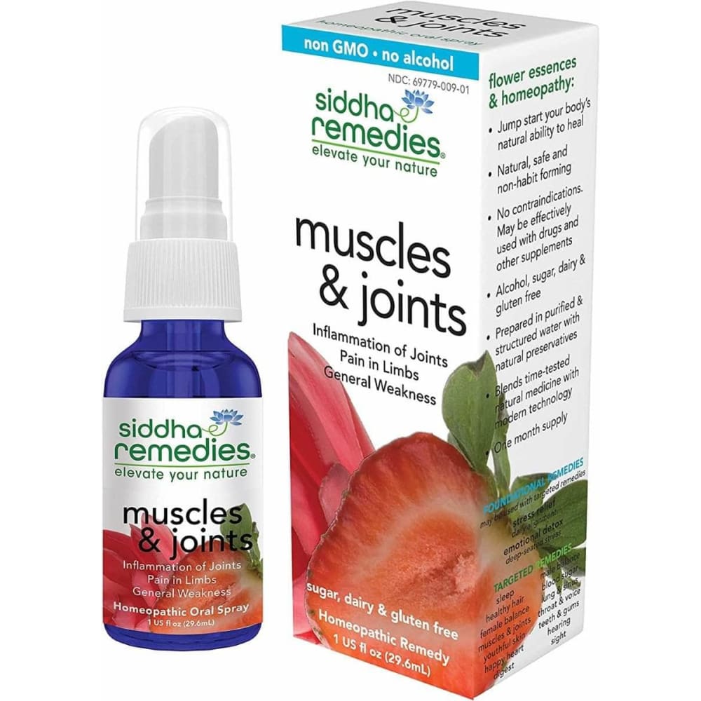 Siddha Remedies Muscle & Joint Spray, 1 Fo