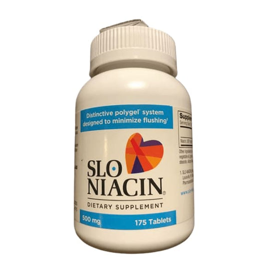 Slo-Niacin Dietary Supplement 500 mg, 175 Tablets