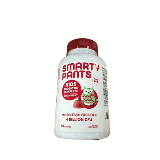 SmartyPants Kids Probiotic Complete, Strawberry , 90 Count