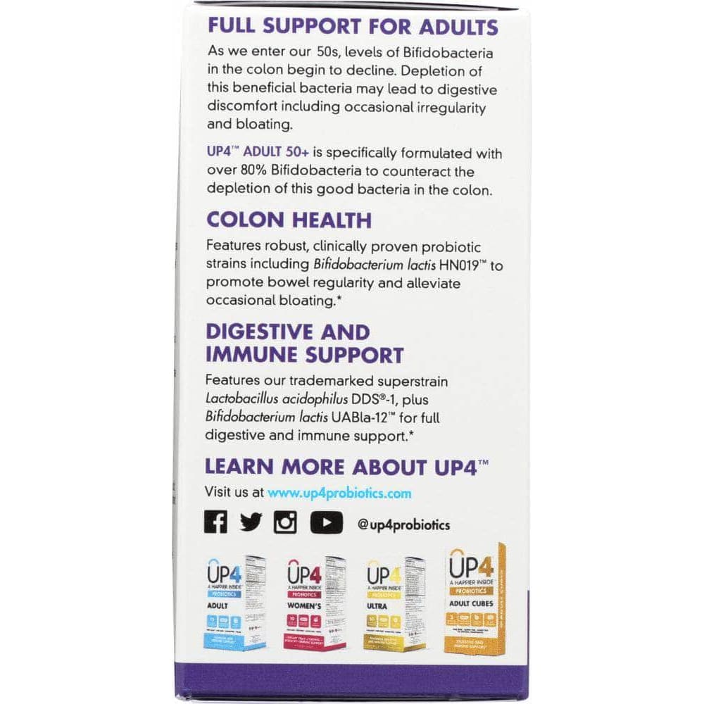 Up4 Probiotics With Dds -1 Senior Capsules, 60 Caps