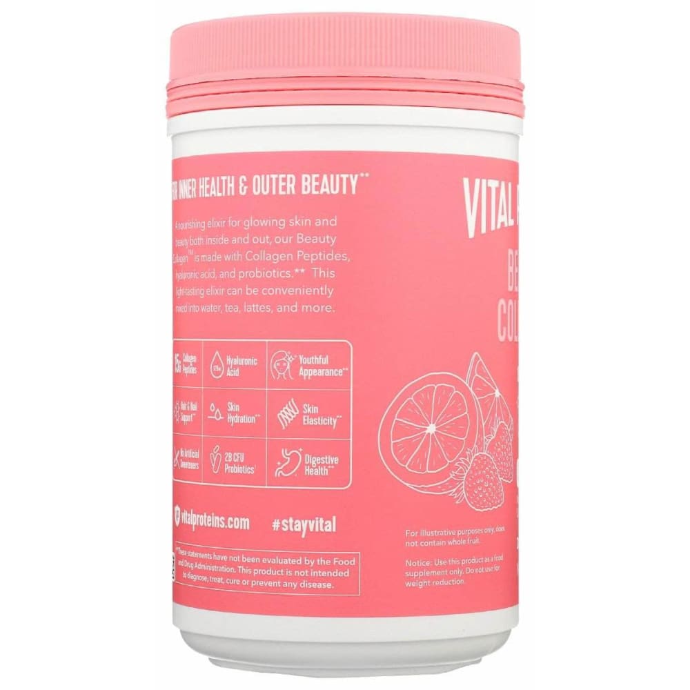 Vital Proteins Collagen Beaty Strbry Lmn, 9.6 Oz