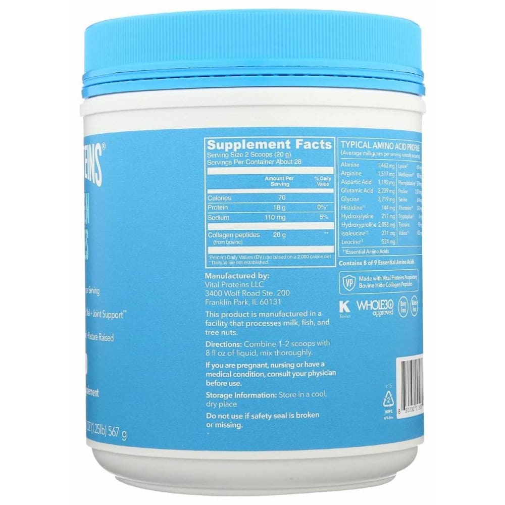 Vital Proteins Collagen Peptides, 20 Oz