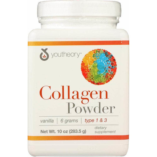 Youtheory Collagen Powder Vanilla, 10 Oz
