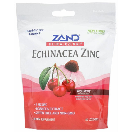 ZAND Herbal Lozenge Chry Echnc, 80 pc (Case of 2)