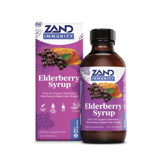 ZAND Immunity Syrup Elderberry, 4 oz